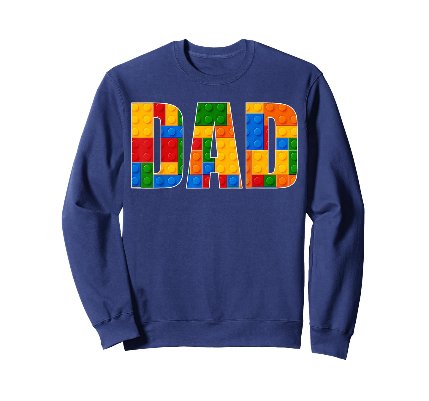 Dad Brick Builder Funny Blocks Master Builder Gifrs Boys T-Shirt