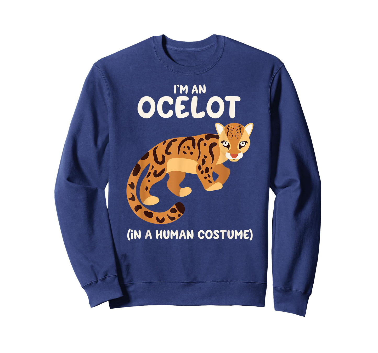 Ocelot Costume Funny Halloween Graphic T-Shirt