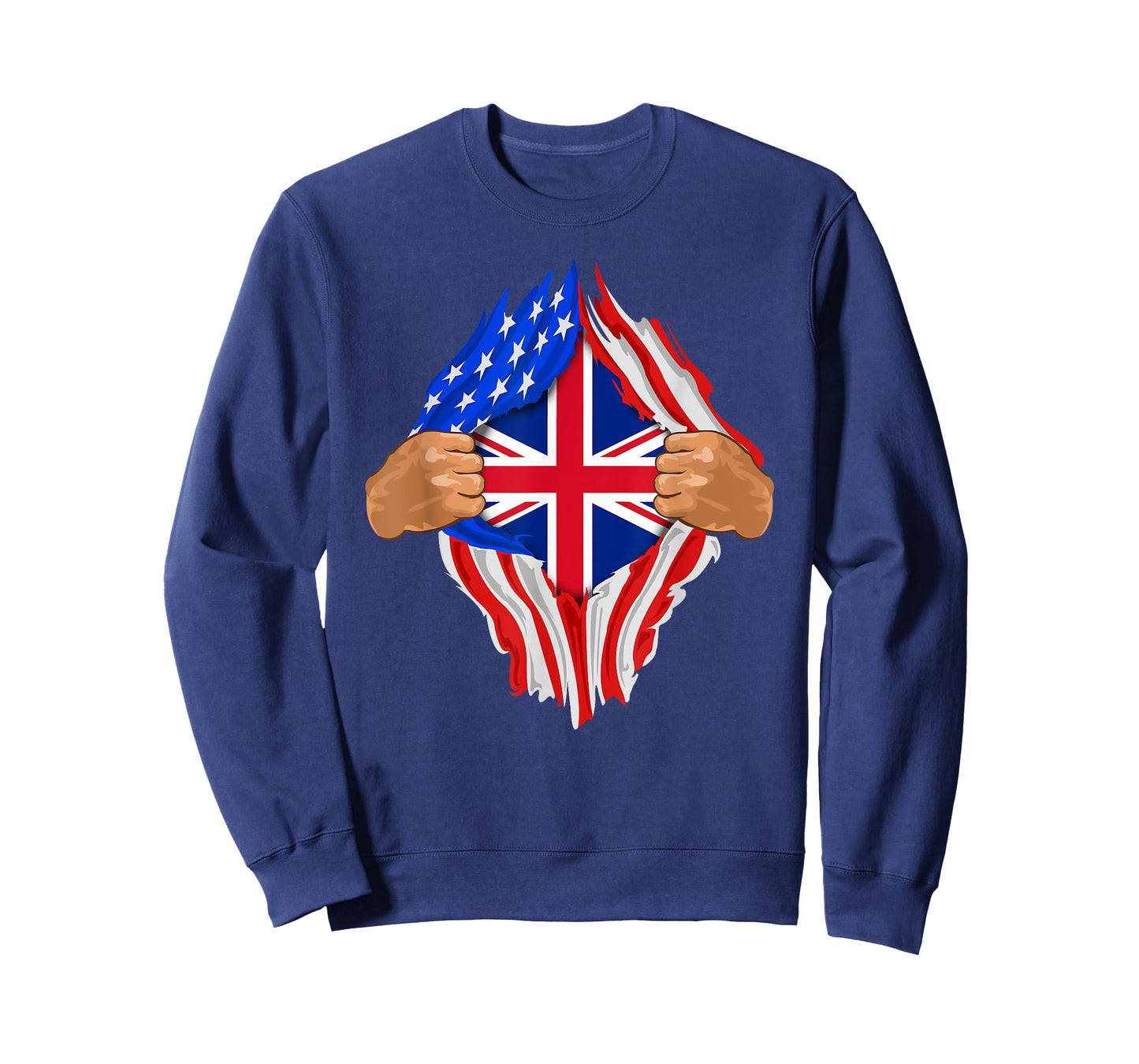 British Blood Inside Me | United Kingdom UK Flag Gift T-Shirt