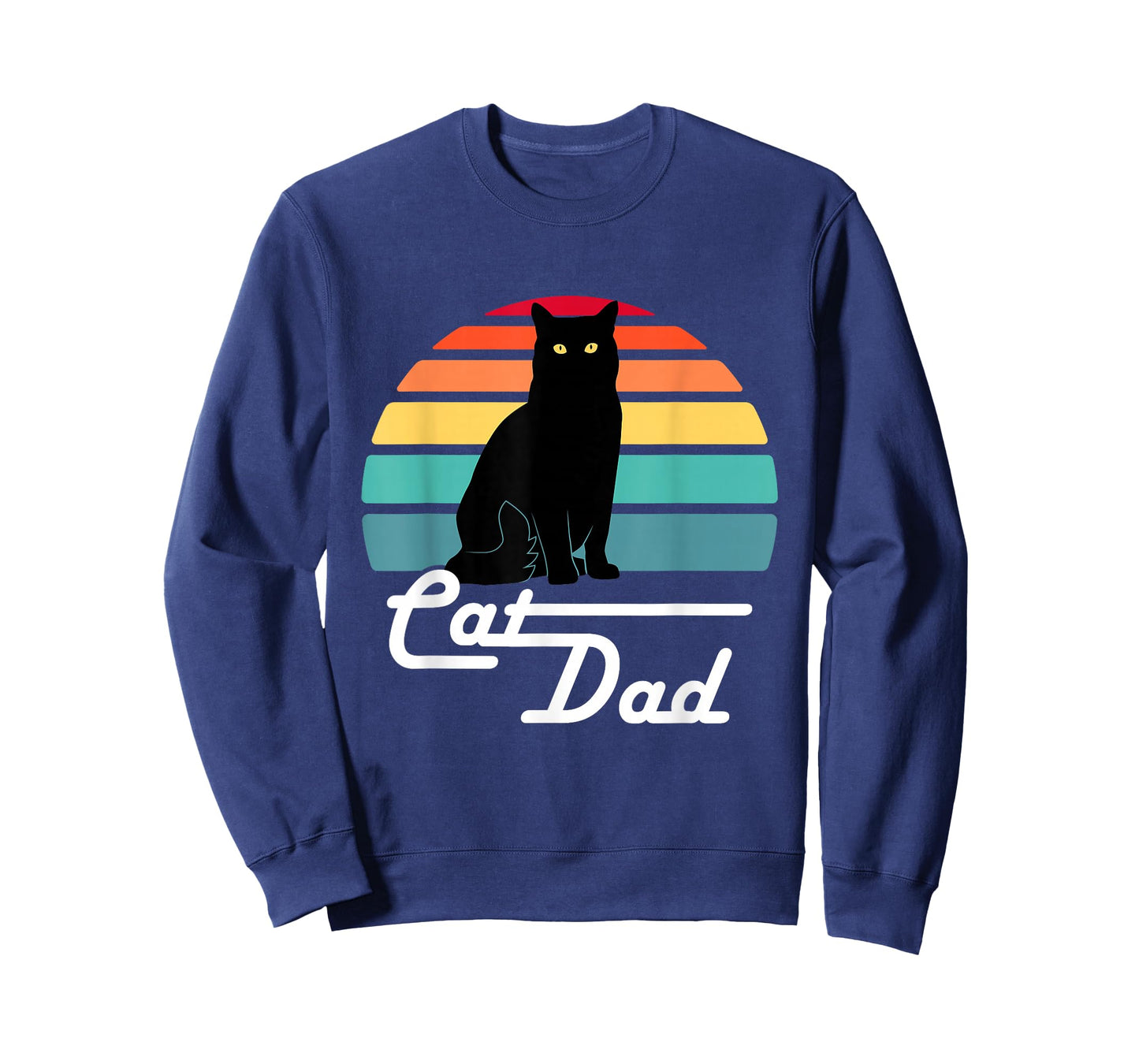 Cat Dad - Vintage Style Cat Lover Gift T-Shirt
