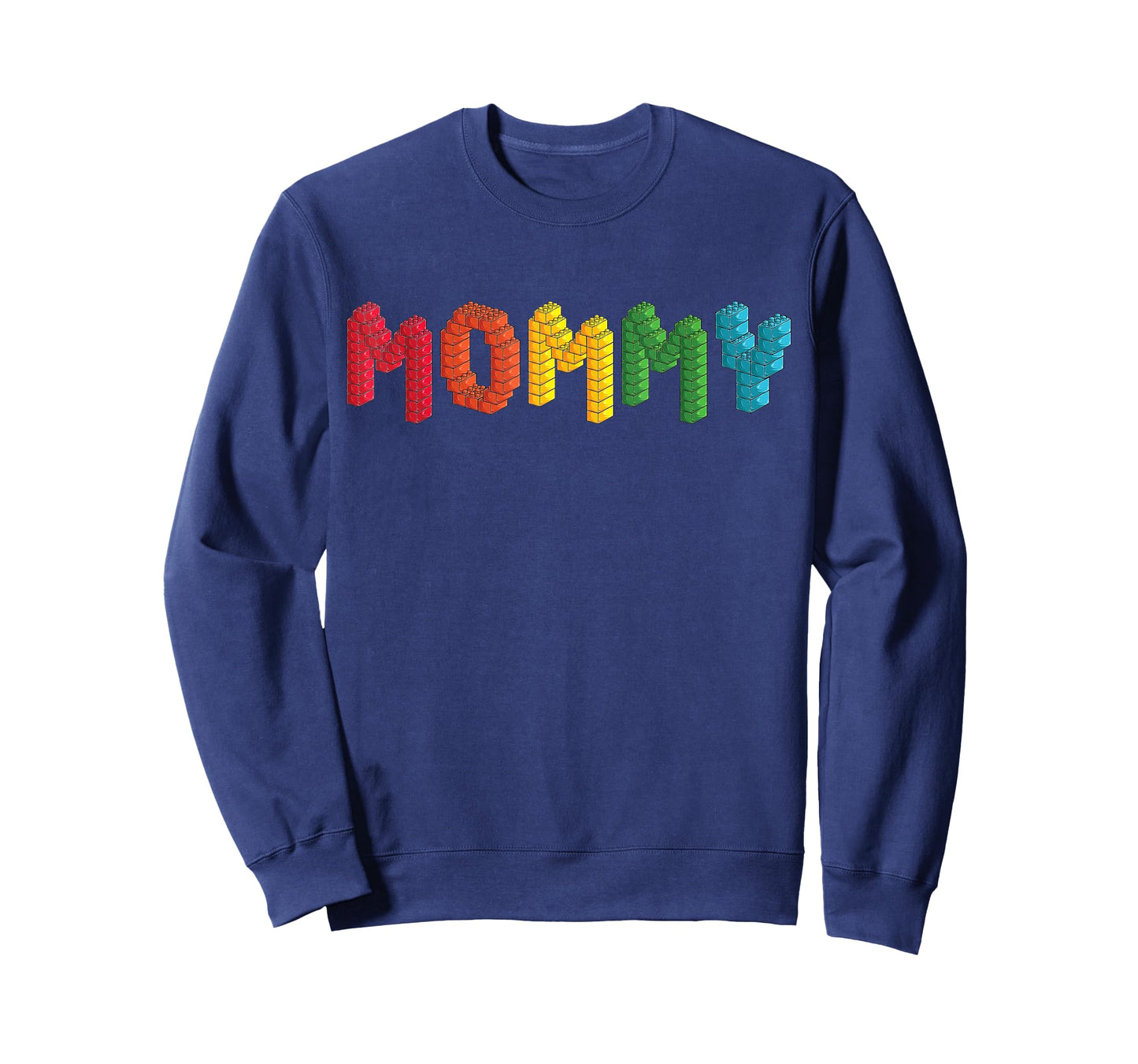 Mommy Master Builder Building Bricks Blocks Family Set T-Shirt