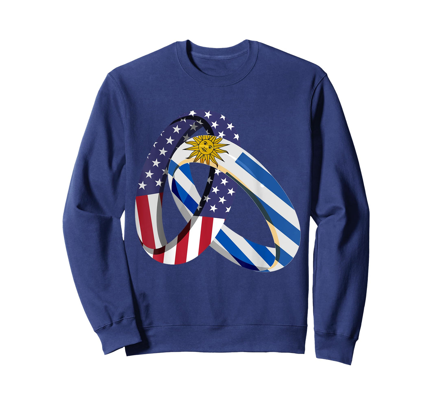 Uruguay American Ring Heritage Month Uruguayan Flag T-Shirt