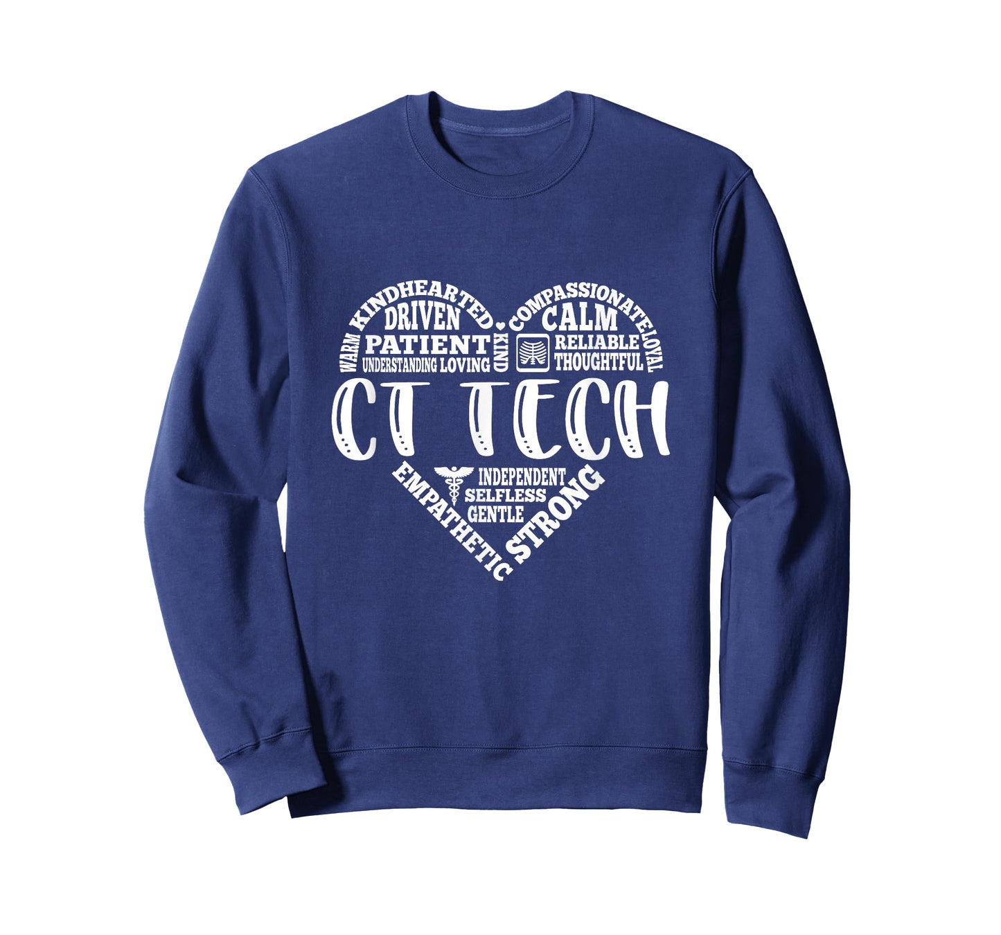 CT Tech, Radiologist, X-Ray Caring, Compassionate, Dedicated T-Shirt