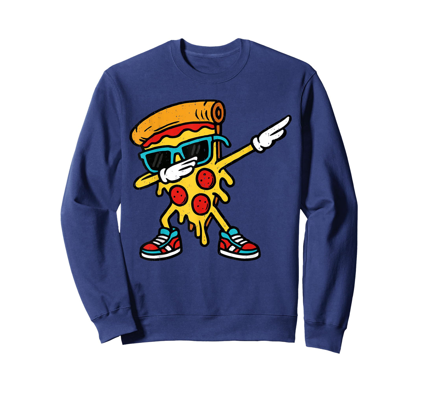 Dabbing Pizza Slice Fast Food Lover Foodie Dab Dance T-Shirt