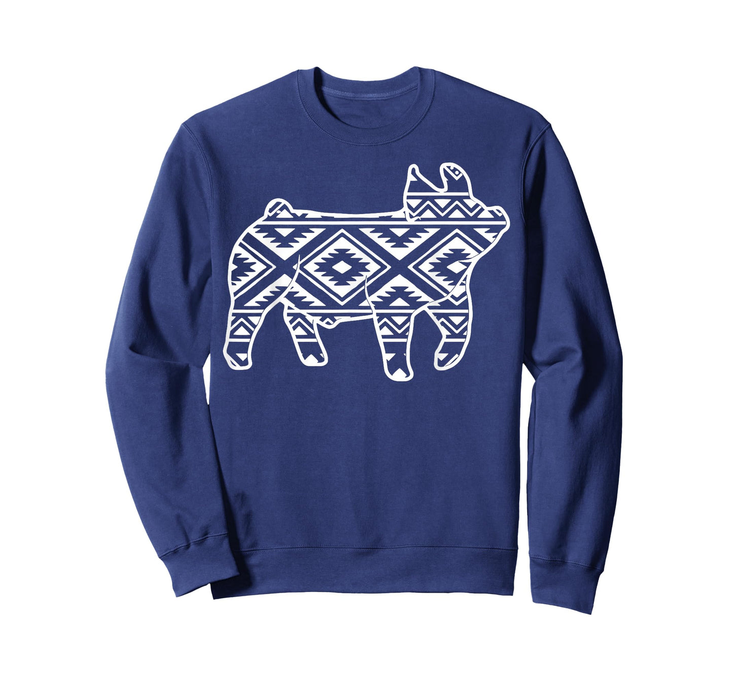 Aztec Show Pig Livestock Pig Breeder Stock Show Mom Pig T-Shirt