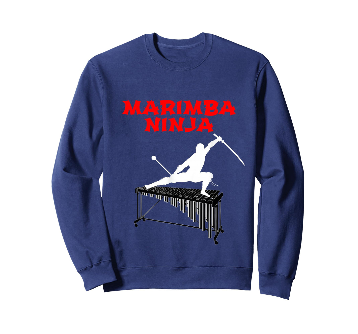 Marimba Ninja Marching Band T-Shirt | Funny Percussion Shirt T-Shirt