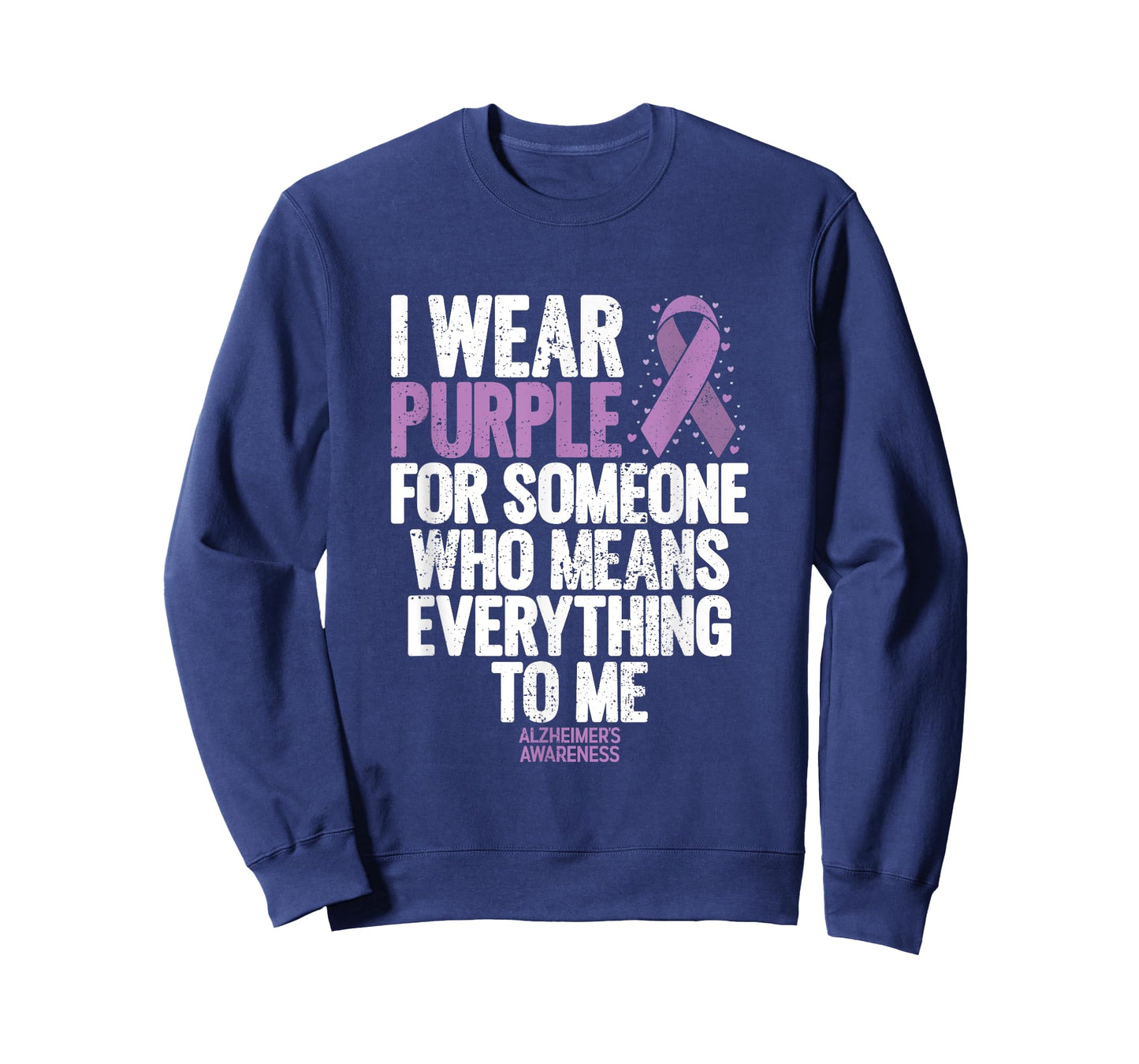 Alzheimers Shirt American Flag End Alz Alzheimer's Awareness T-Shirt