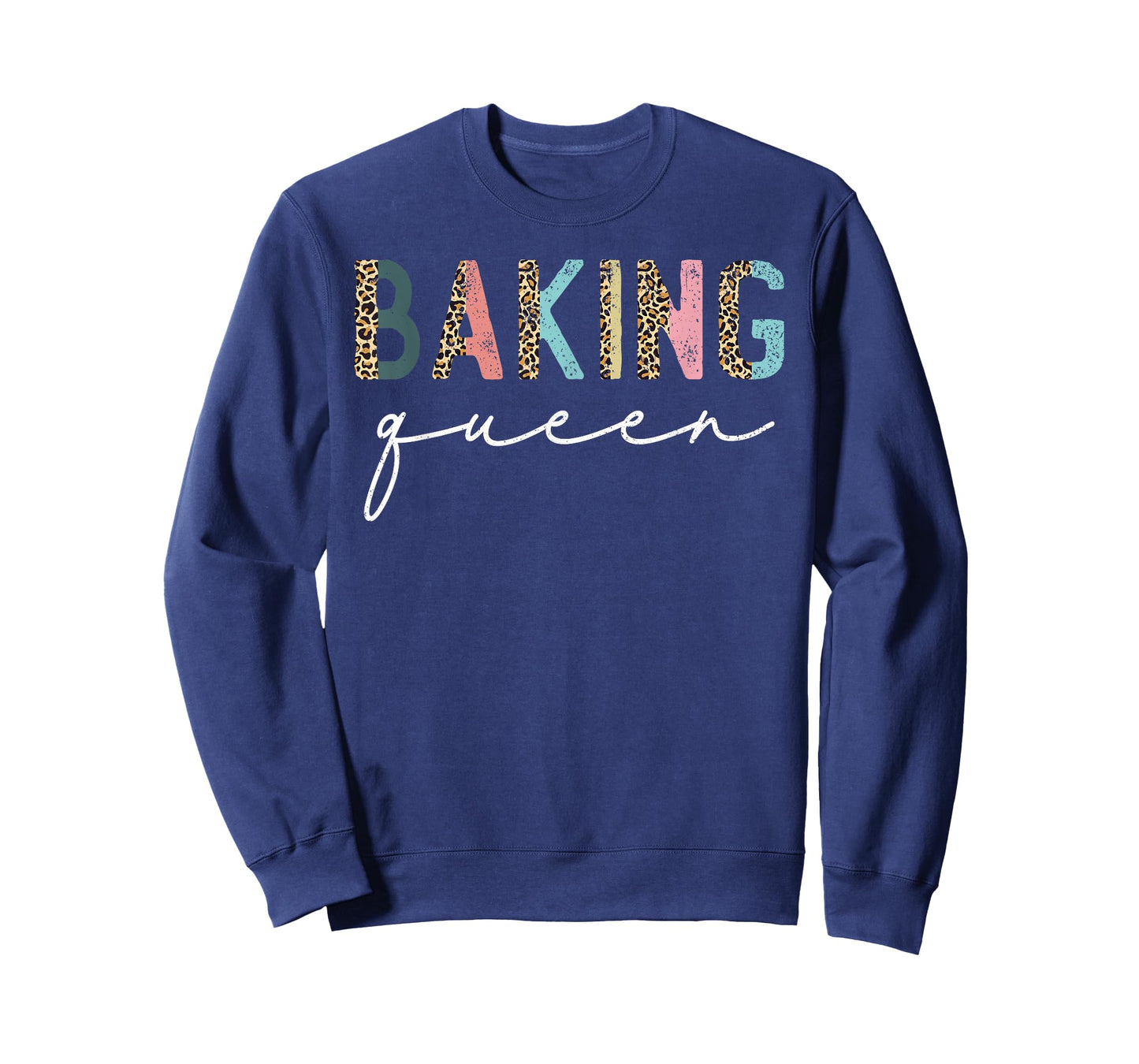 Baking Queen Leopard Baking Lover Baker Pastry Chef Bakery T-Shirt