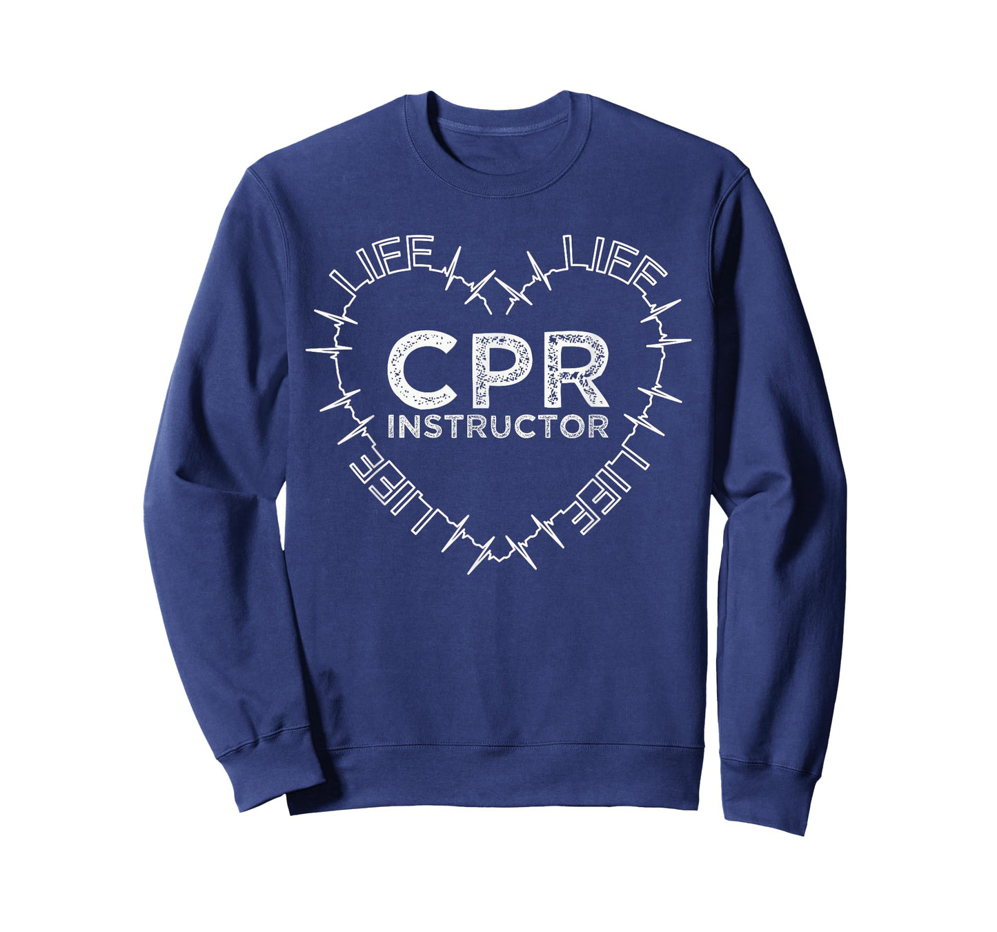CPR Instructor Saves Life Heart Beat Symbol Gift T-Shirt