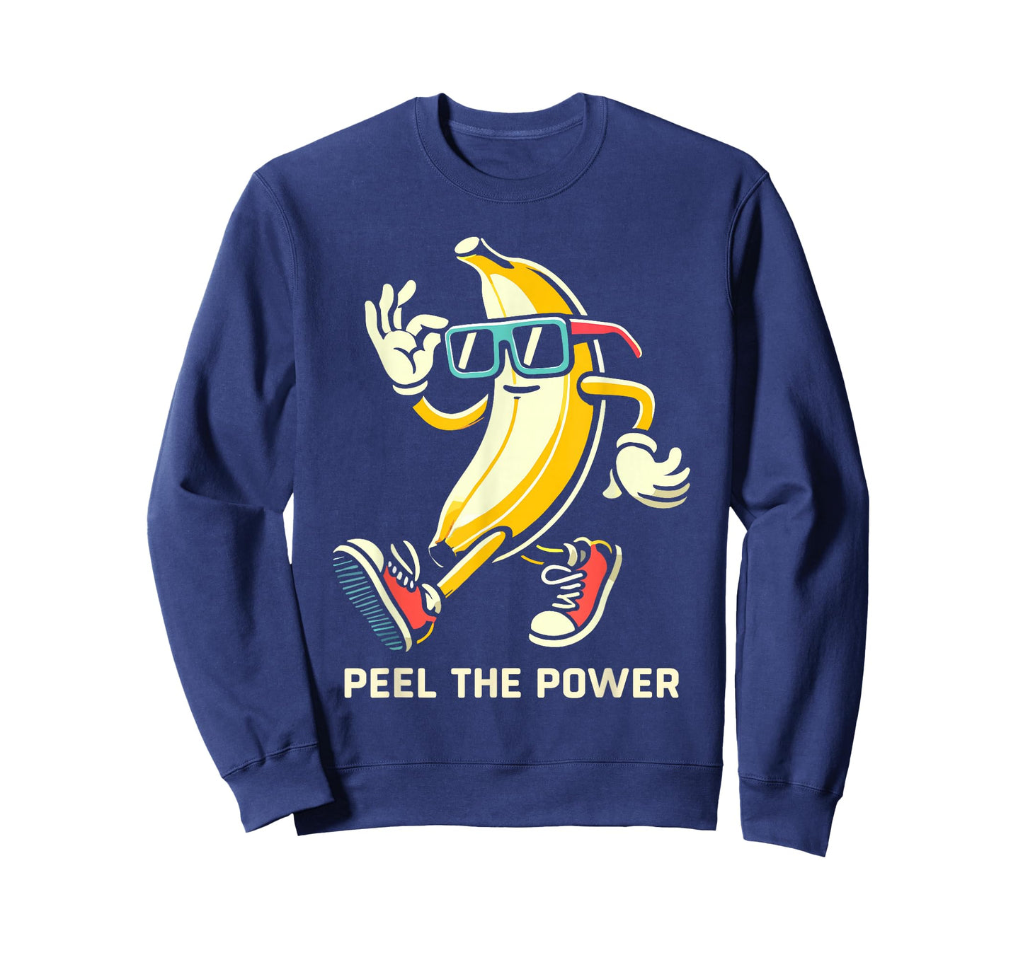 Retro Banana Pun Novelty Men Women Kids Funny Banana T-Shirt