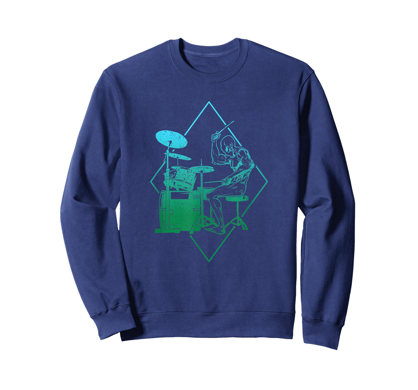 Funny Alien Drummer Drums Meme Gift for Drummers T-Shirt