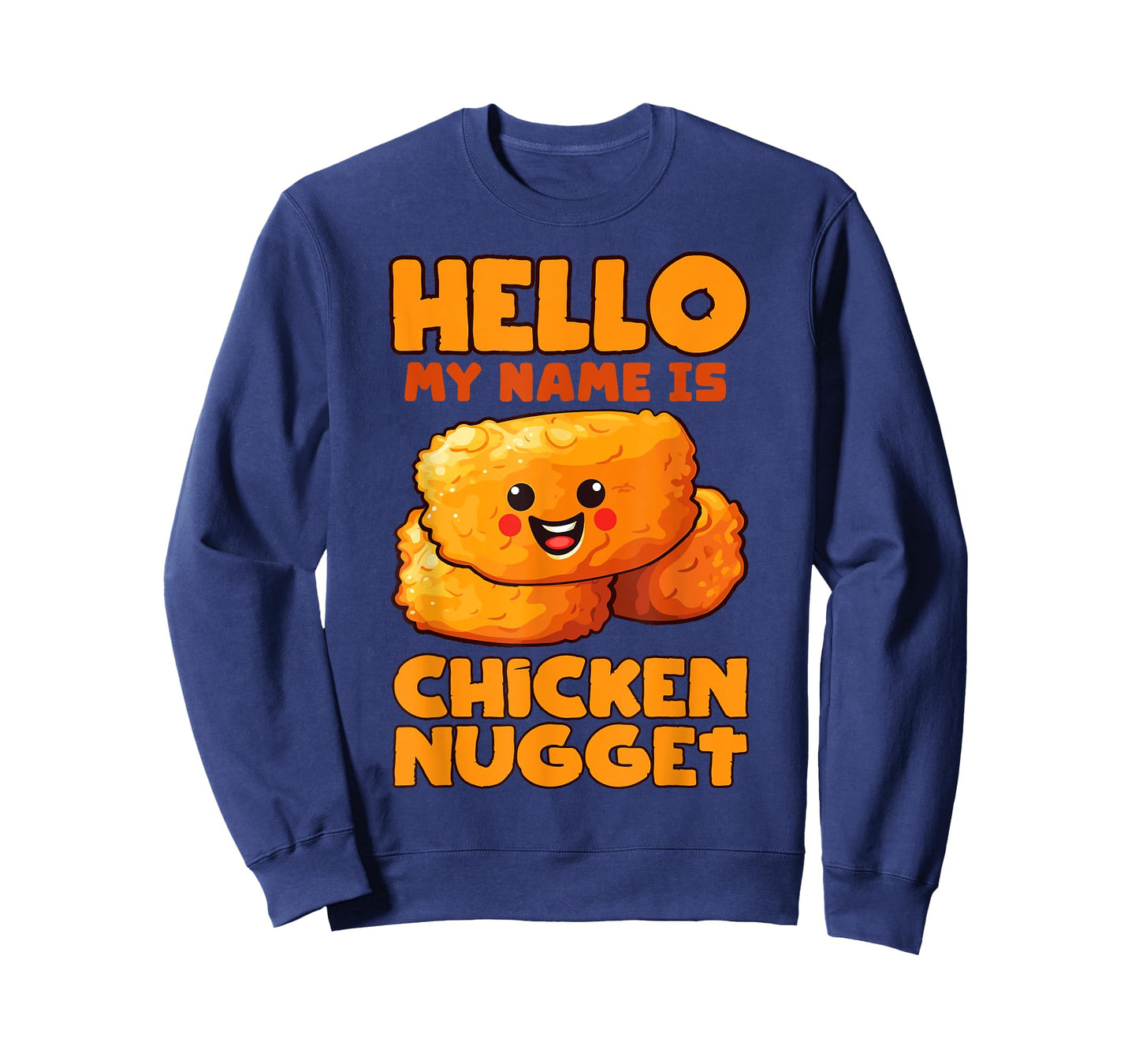 Hello My Name is Chicken Nugget Costume Kids Chicken Nugget T-Shirt
