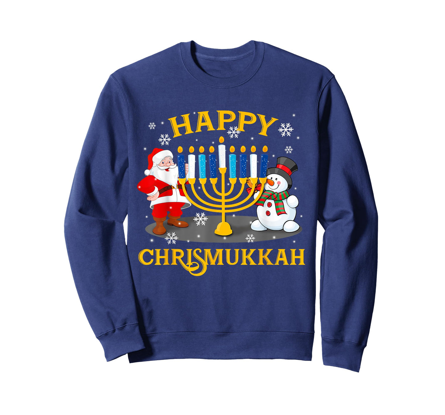 Happy Chrismukkah Funny Hanukkah Christmas Jewis Gifts Xmas T-Shirt