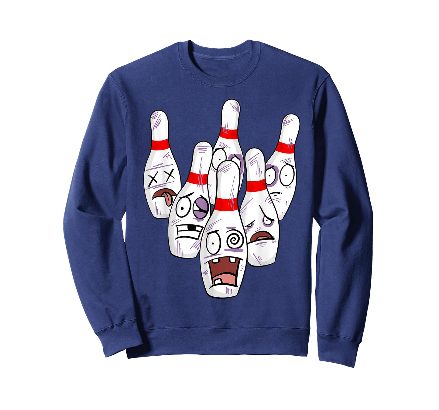 Funny Bowling Pins Novelty | Cute Bowler Gift For Men Women T-Shirt