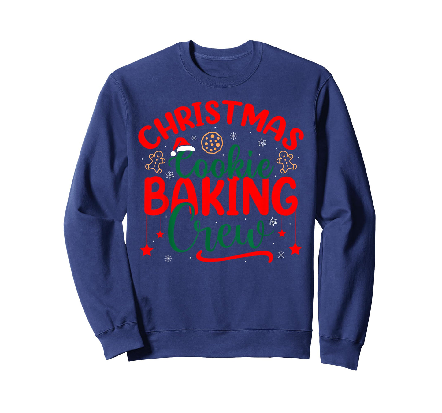 Christmas Cookie Baking Crew Funny Xmas Tee Family Matching T-Shirt