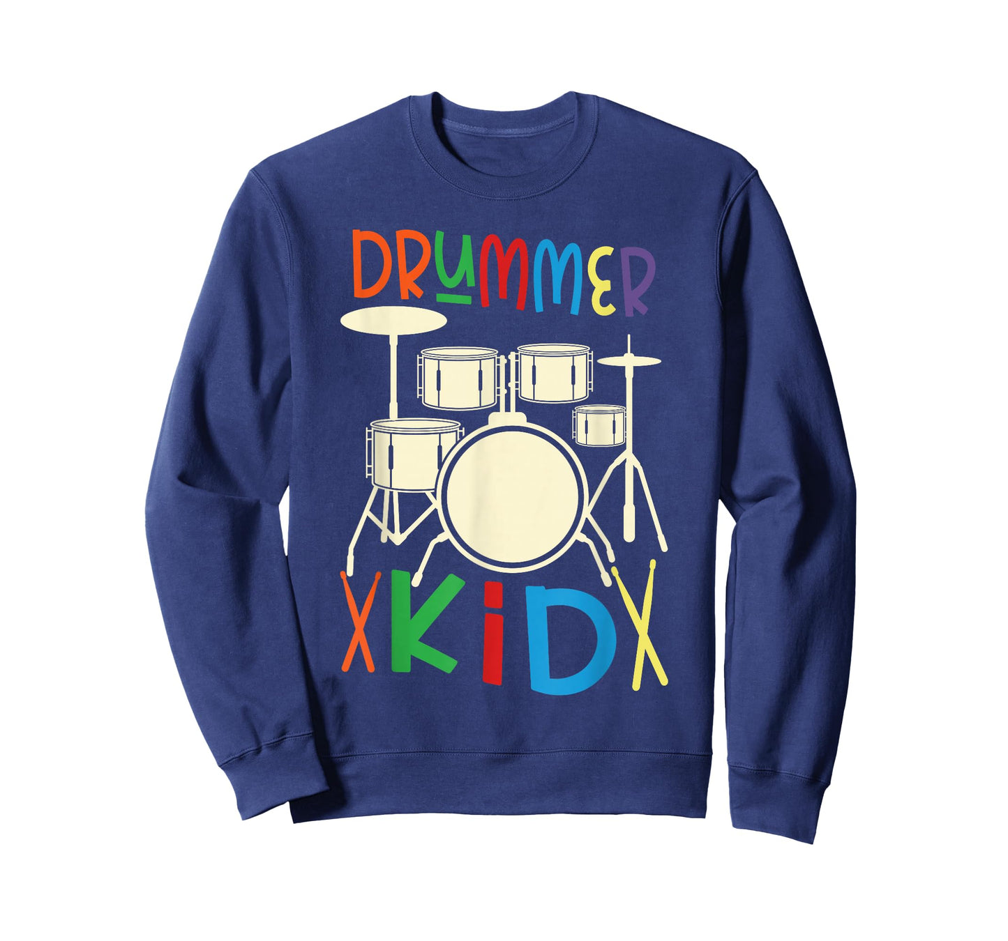 Drummer Kid Drum Player Rocker Musician Musical Instrument T-Shirt