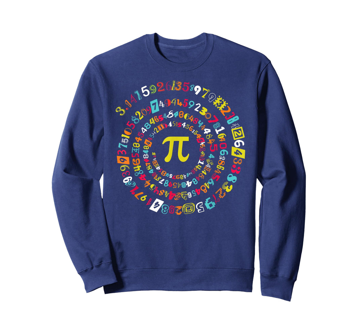 Funny Pi Day Shirt Spiral Pi Math Tee for Pi Day 3.14 T-Shirt