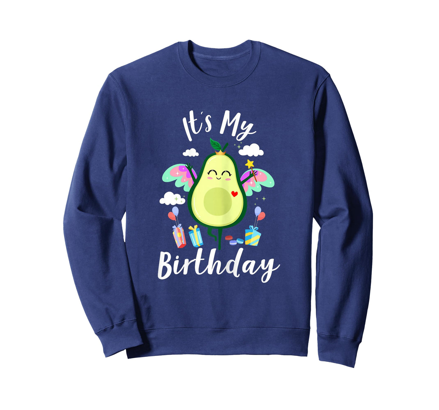 Avocado-Shirt Kids Toddler Girls Funny Cute It’s My Birthday T-Shirt