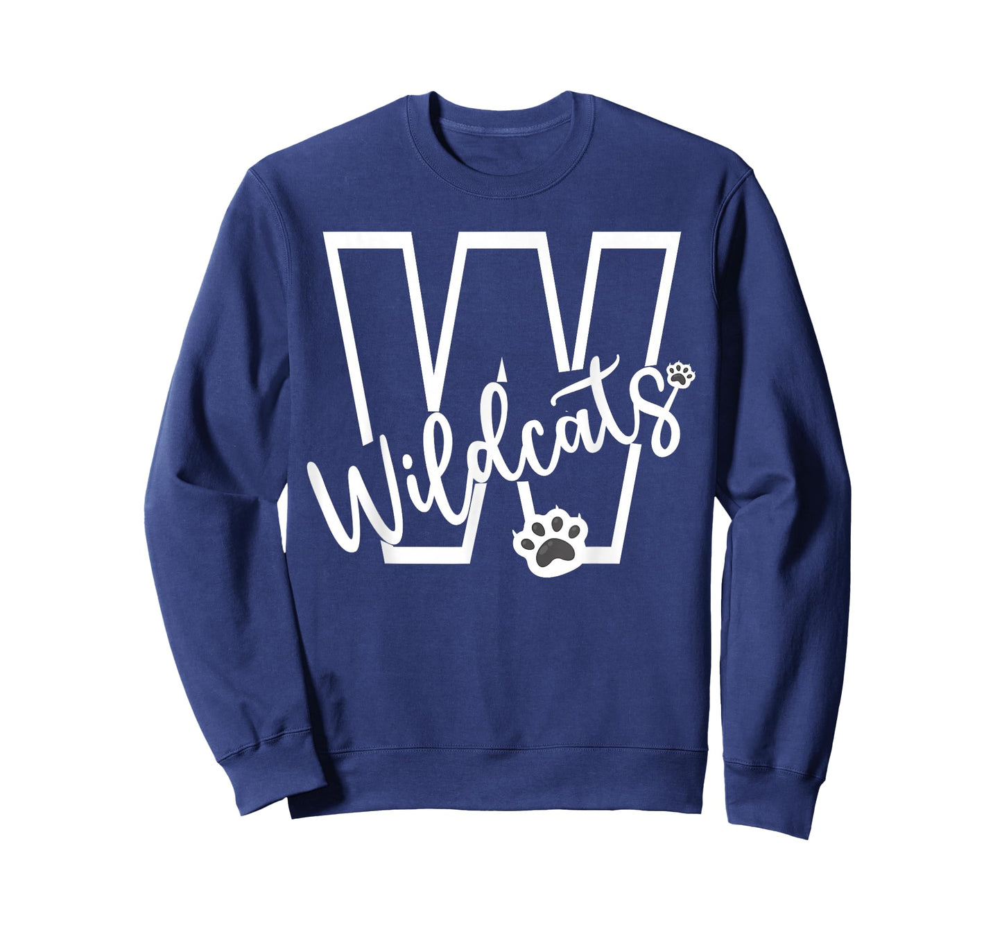 Wildcats School Sports Fan Team Spirit Football Baseball T-Shirt