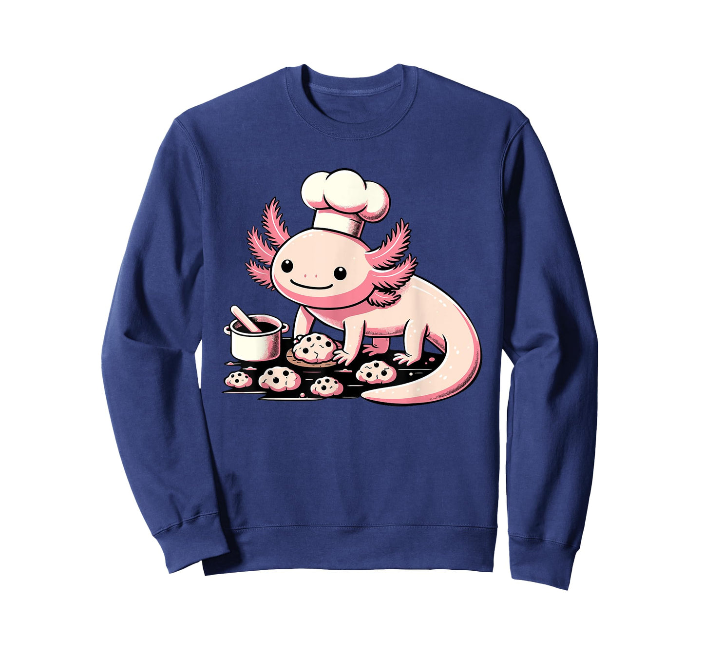Axolotl Baking Cookies Chocolate Lover Cookie Baker T-Shirt