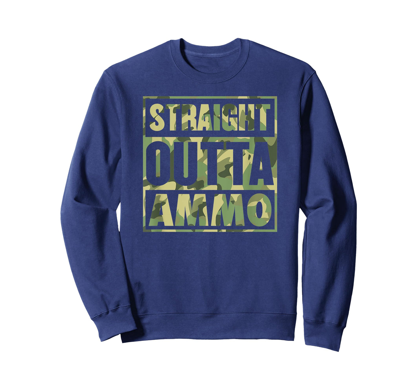 Straight Outta Ammo Pro Gun Rights 2A Second Amendment T-Shirt