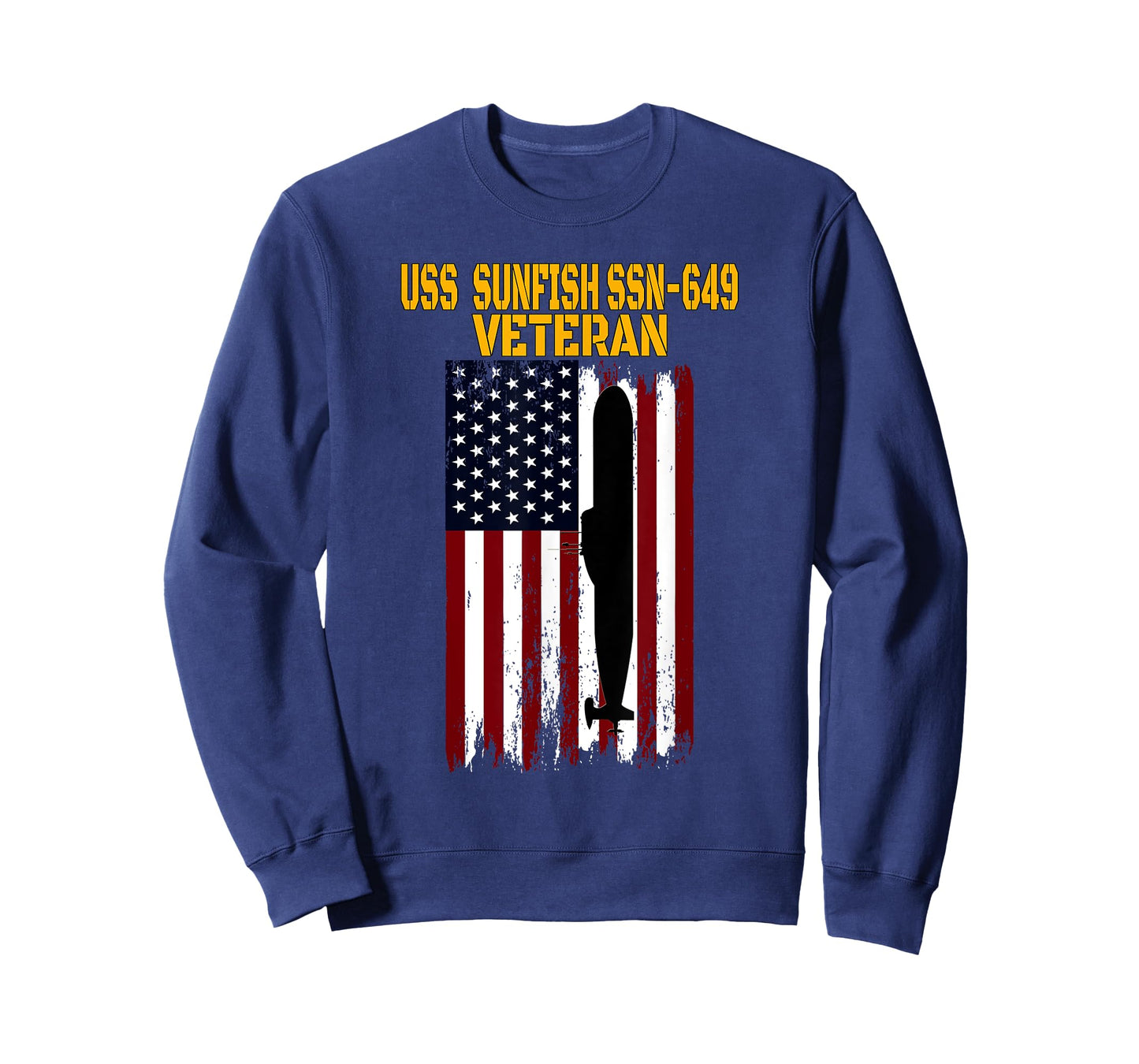 USS Sunfish SSN-649 Submarine Veterans Day Father's Day T-Shirt