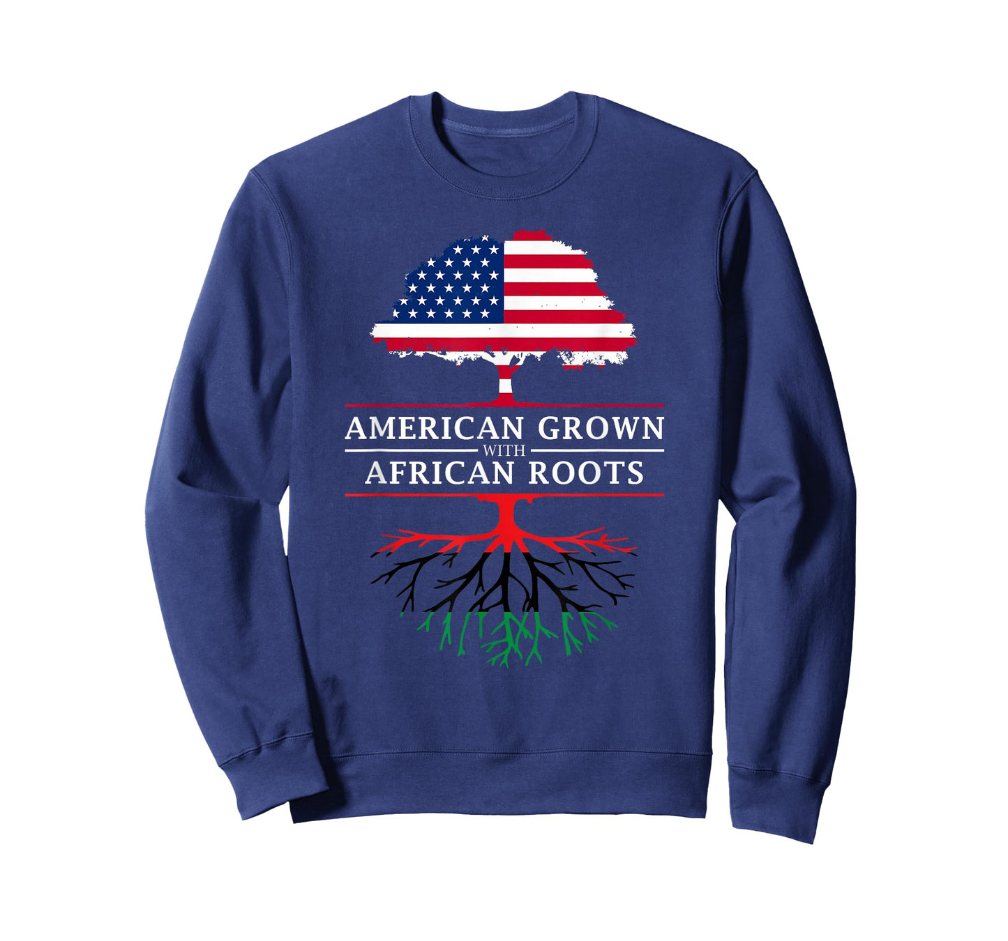 American Grown with African Roots - Pan Africa T-Shirt