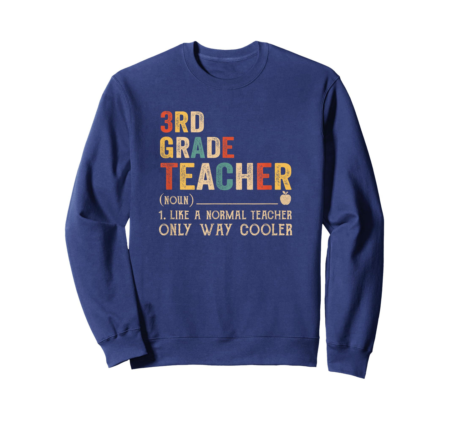 3Rd Grade Teacher Definition Funny Back To School First Day T-Shirt