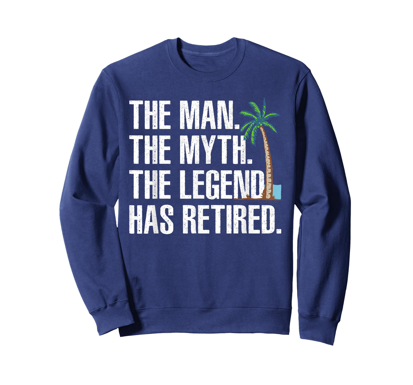 Cool Retirement For Men Grandpa Dad Retired Man Myth Legend T-Shirt