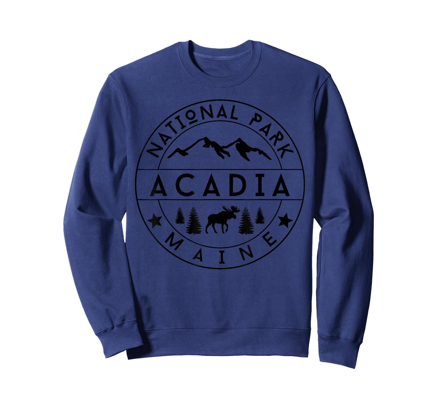 Acadia National Park Maine Moose Nature Hiking Outdoors T-Shirt
