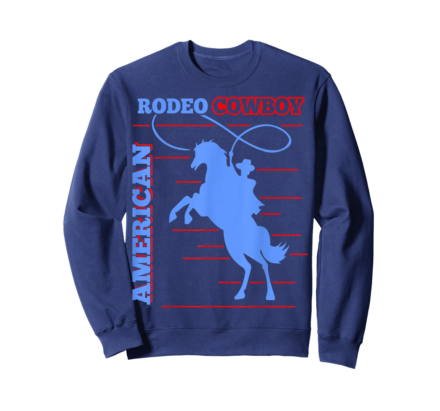 American Rodeo T-Shirt for Dad Men