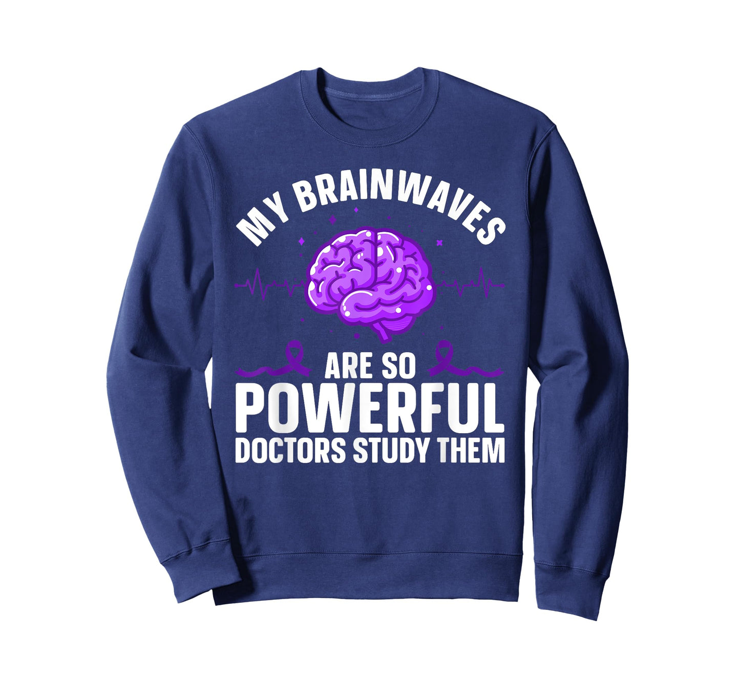 Cool Epilepsy Art For Men Women Support Epilepsy Awareness T-Shirt