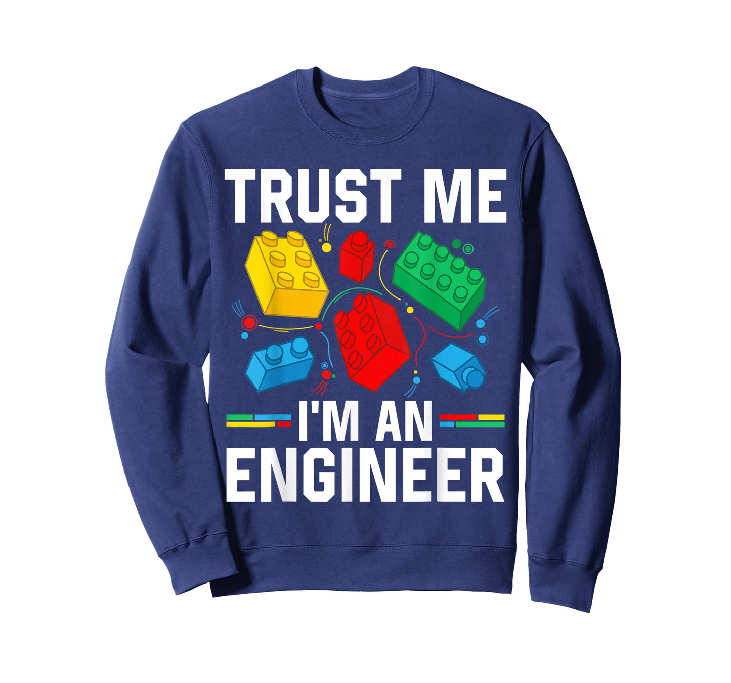 Engineer Children Kids Toy Big Building Blocks Brick Builder T-Shirt