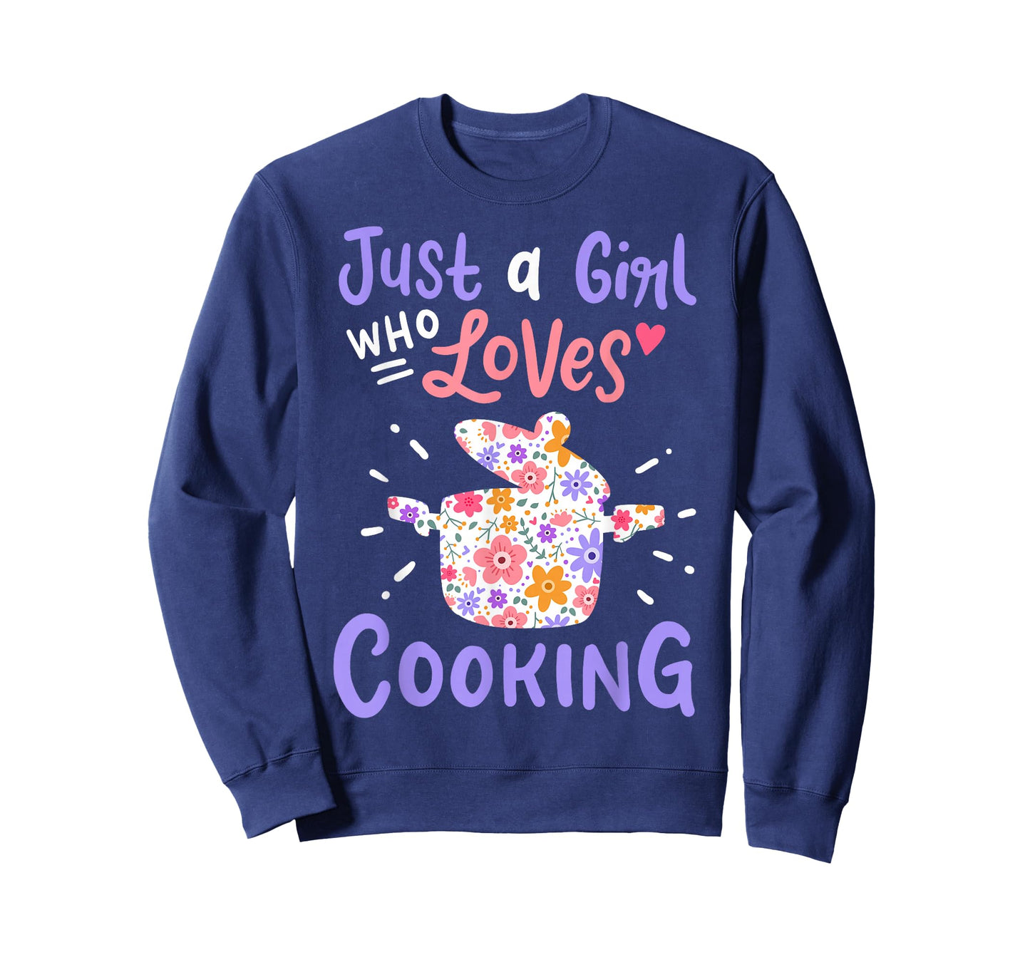 Cooking Just A Girl Who Loves Cooking Gift for Chef Cooks T-Shirt