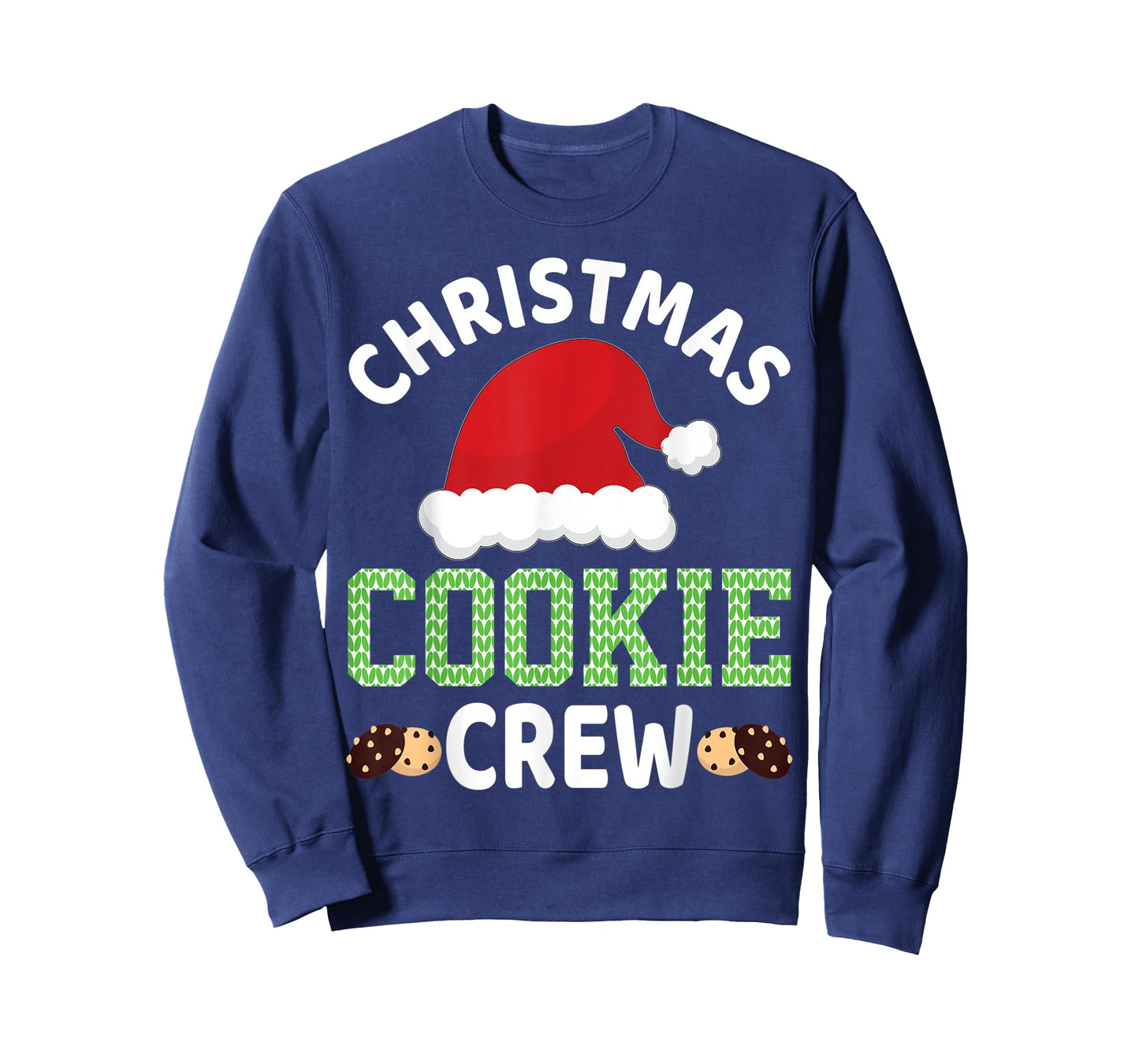 Christmas Santa Hat Gingerbread Cookie Crew Baking Team T-Shirt