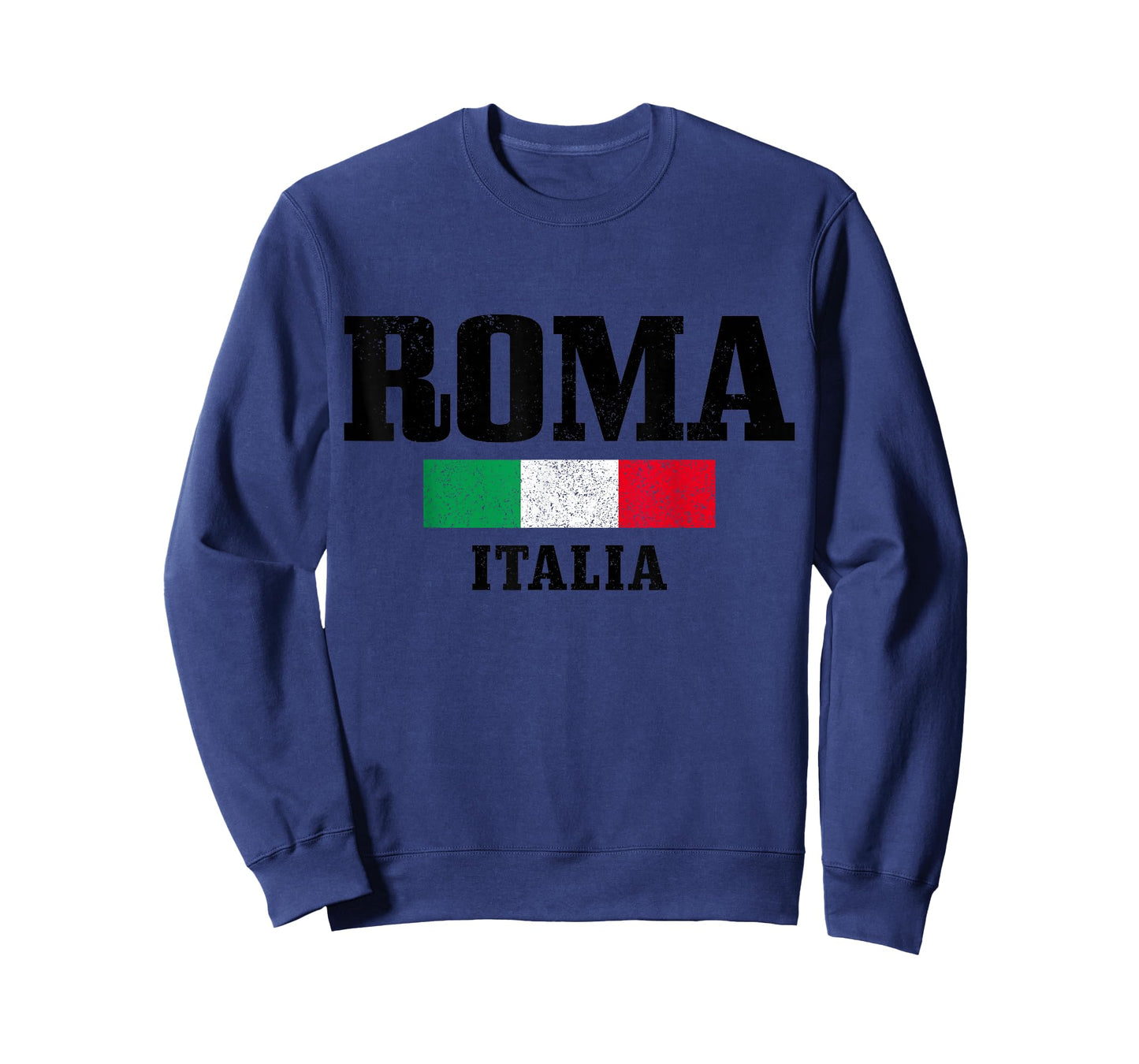 Rome Italy Roma Italia Vintage Italy Flag T-Shirt