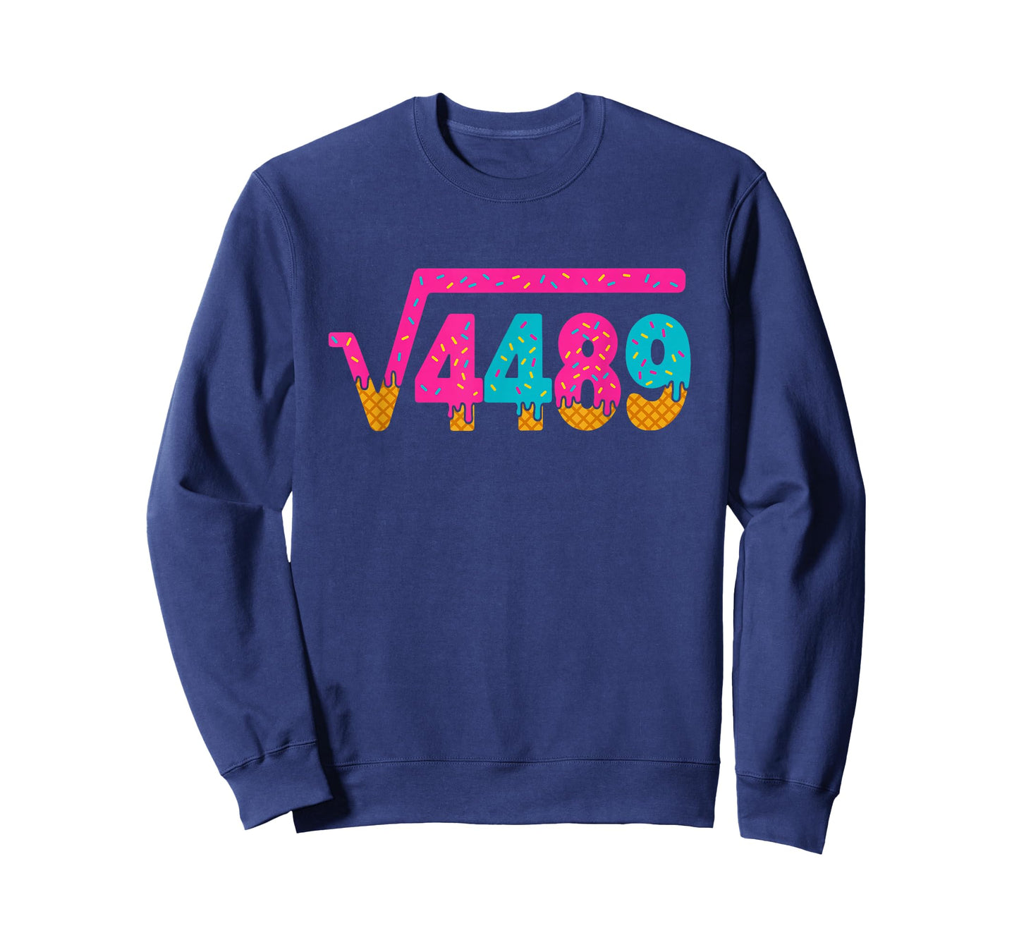 Square Root of 4489 Ice Cream Drip Meme Slang 67 6 7 6-7 T-Shirt