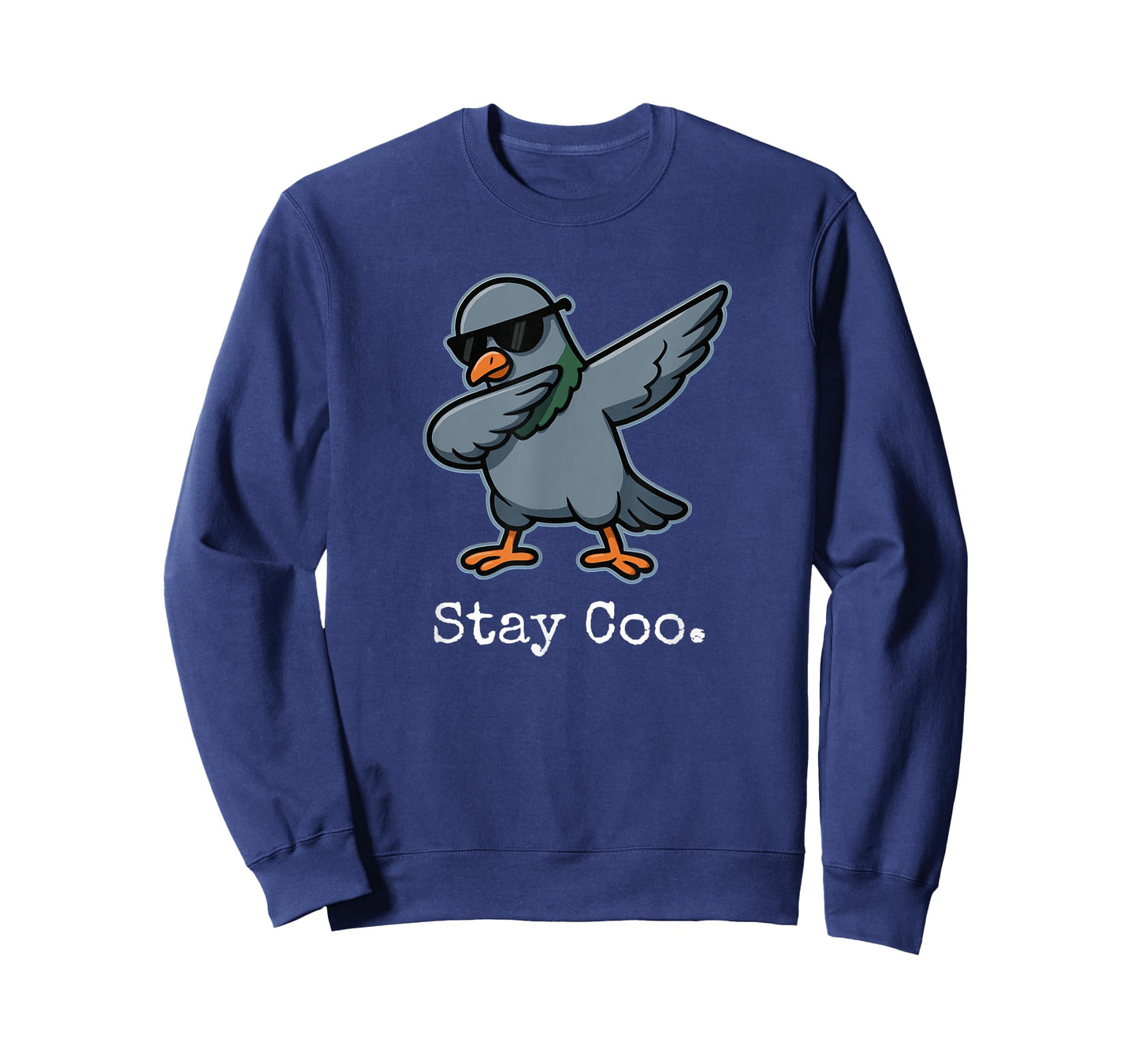 Stay Coo. Dabbing Pigeon Funny Pun T-Shirt
