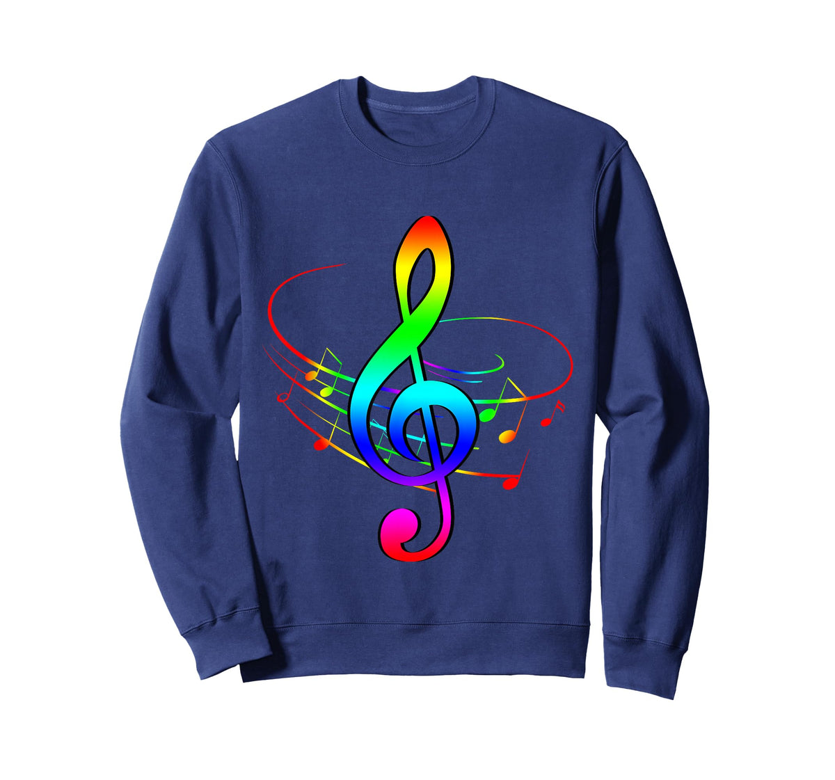 Musician Music Notes Treble Clef Gift Music T-Shirt