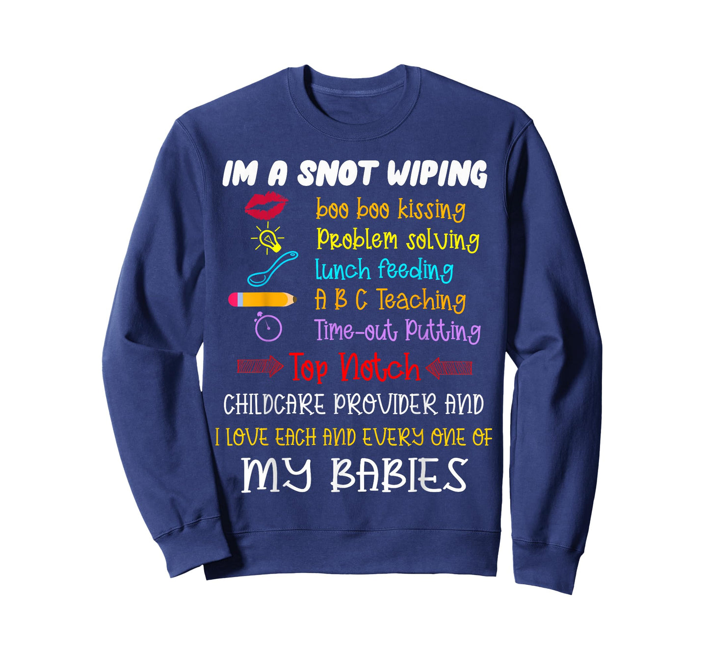 Childcare Provider Teachers Child Care Daycare Provider T-Shirt Small