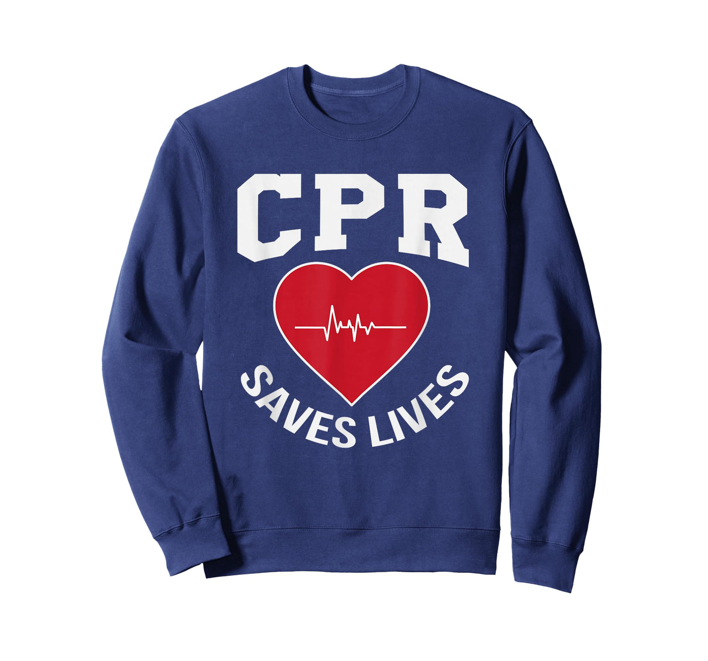 CPR Saves Lives design EMS Gift Paramedic EMT Nurse T-Shirt