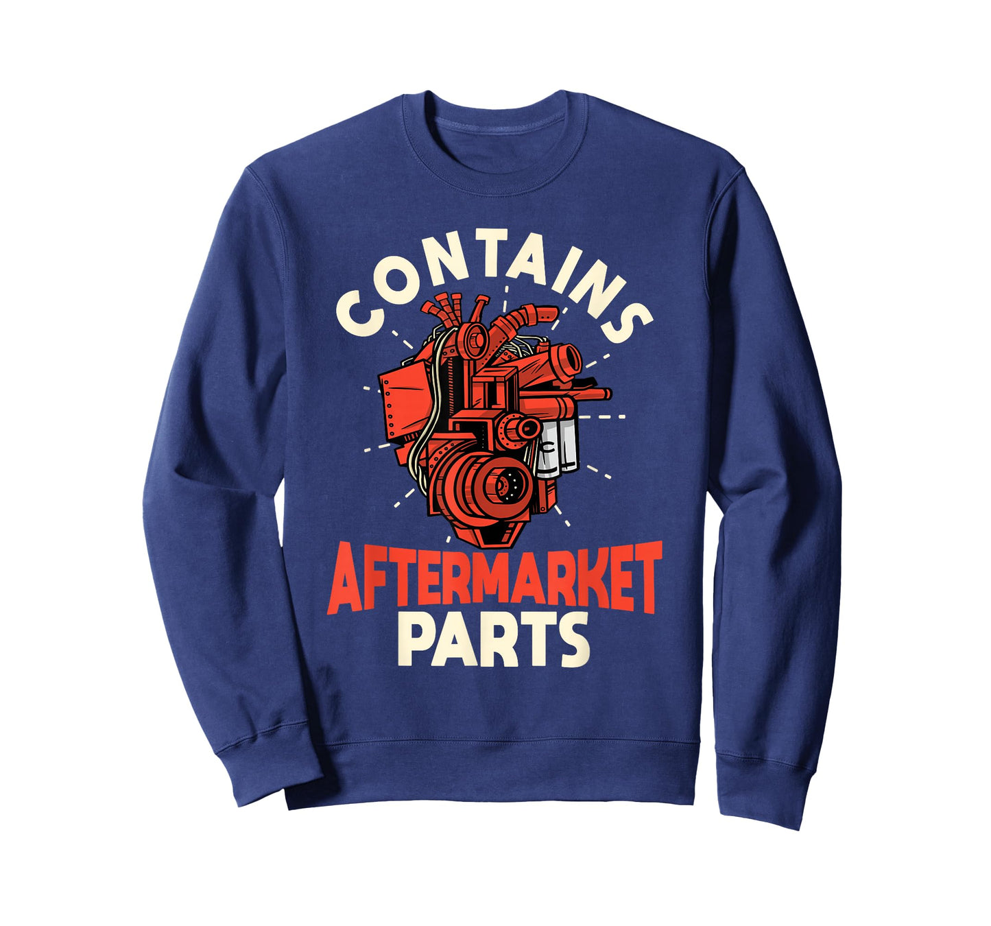Contains Aftermarket Parts Open Heart Surgery Survivor mens T-Shirt