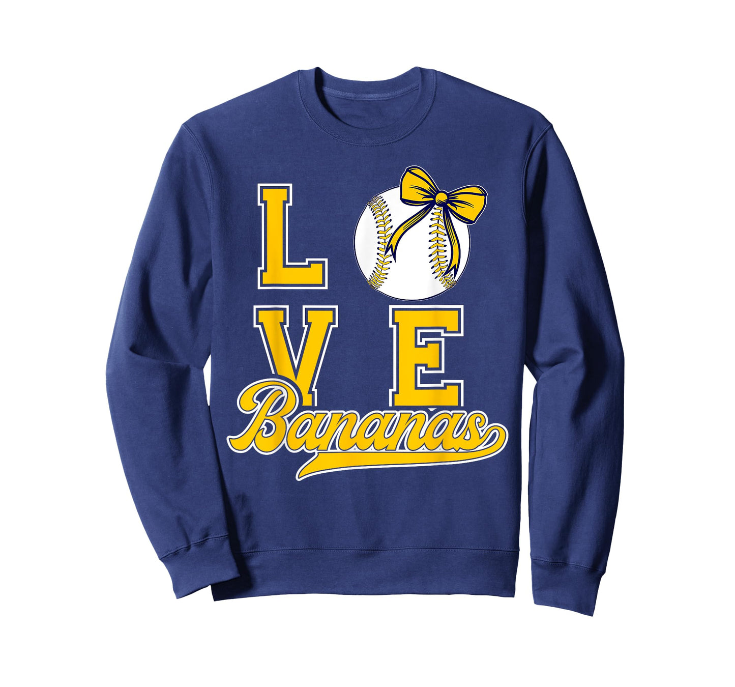 Retro Bananas Coquette Bow Banana Lovers for Men Kids Women T-Shirt