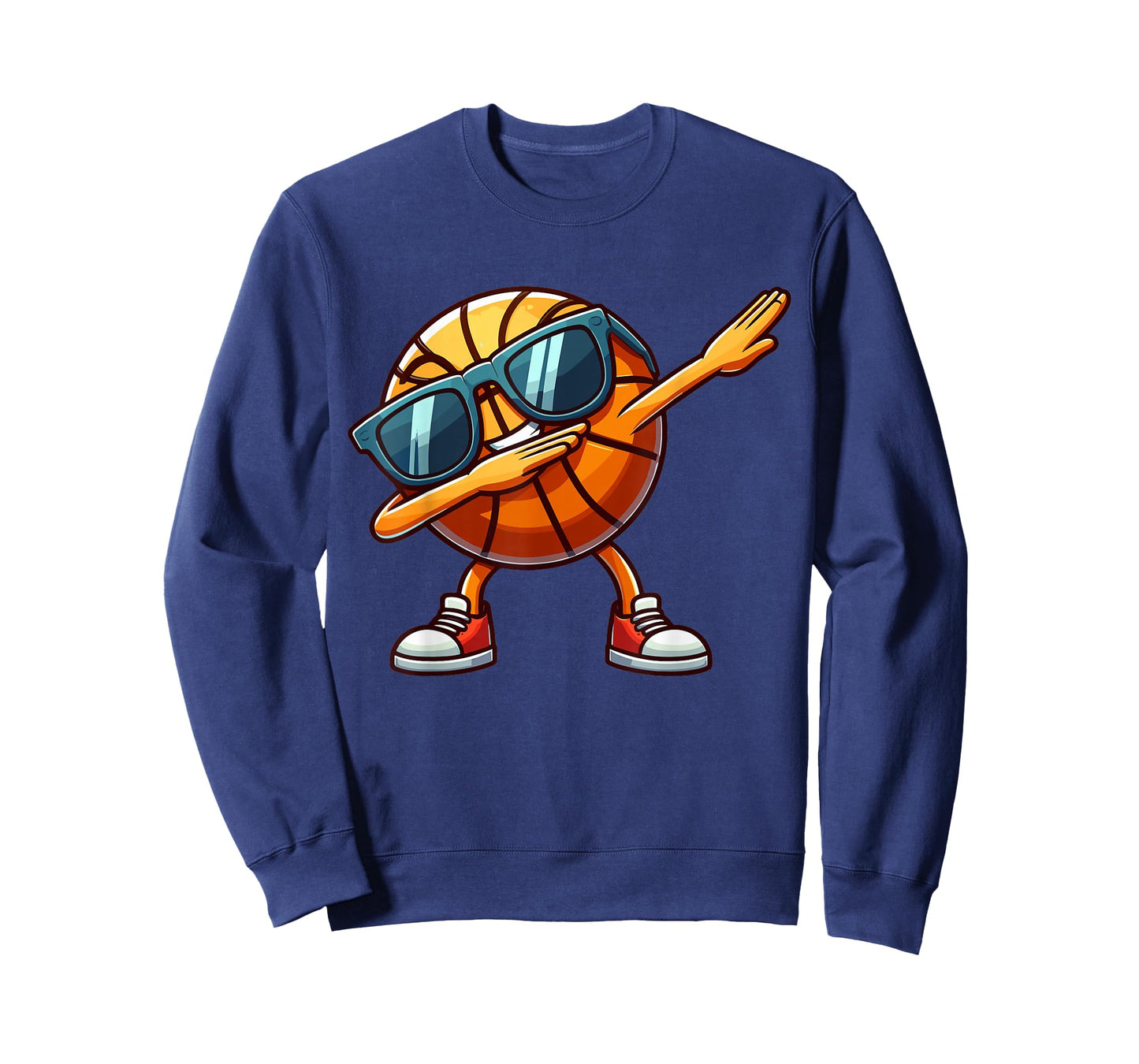 Dabbing Basketball Ball Kids Boys Men Funny Basketball T-Shirt