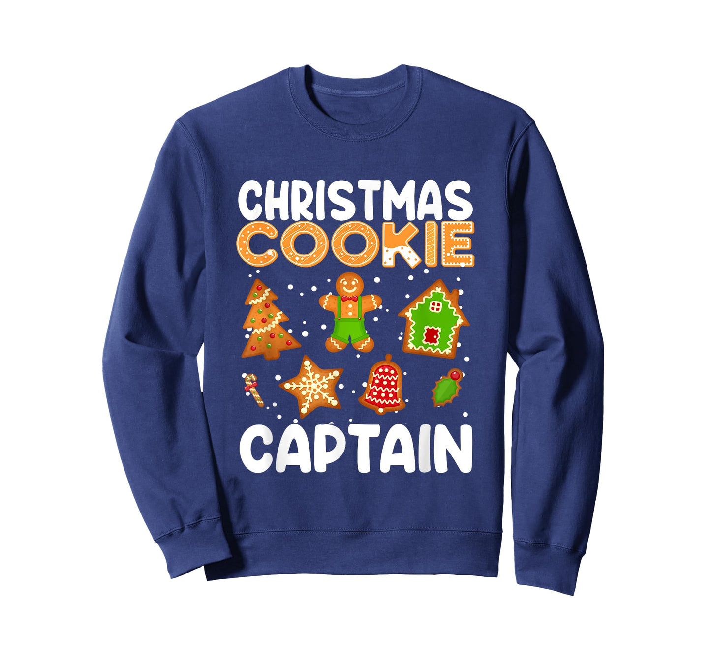 Cookie Baking Team Captain Gingerbread Christmas Matching T-Shirt