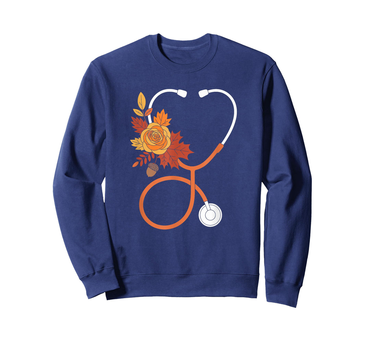 Autumn Stethoscope Nurse Fall T-Shirt