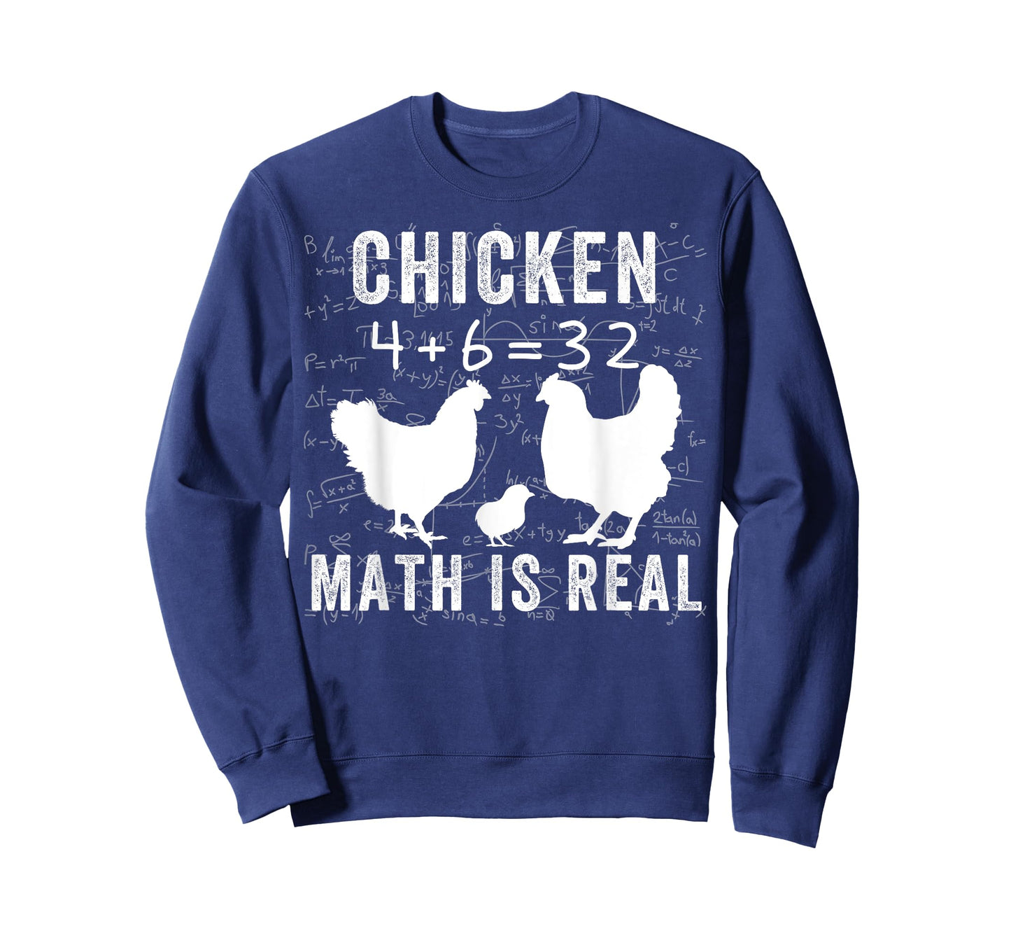 Chicken Math is Real, Chicken Lover Funny Chicken Math Meme T-Shirt