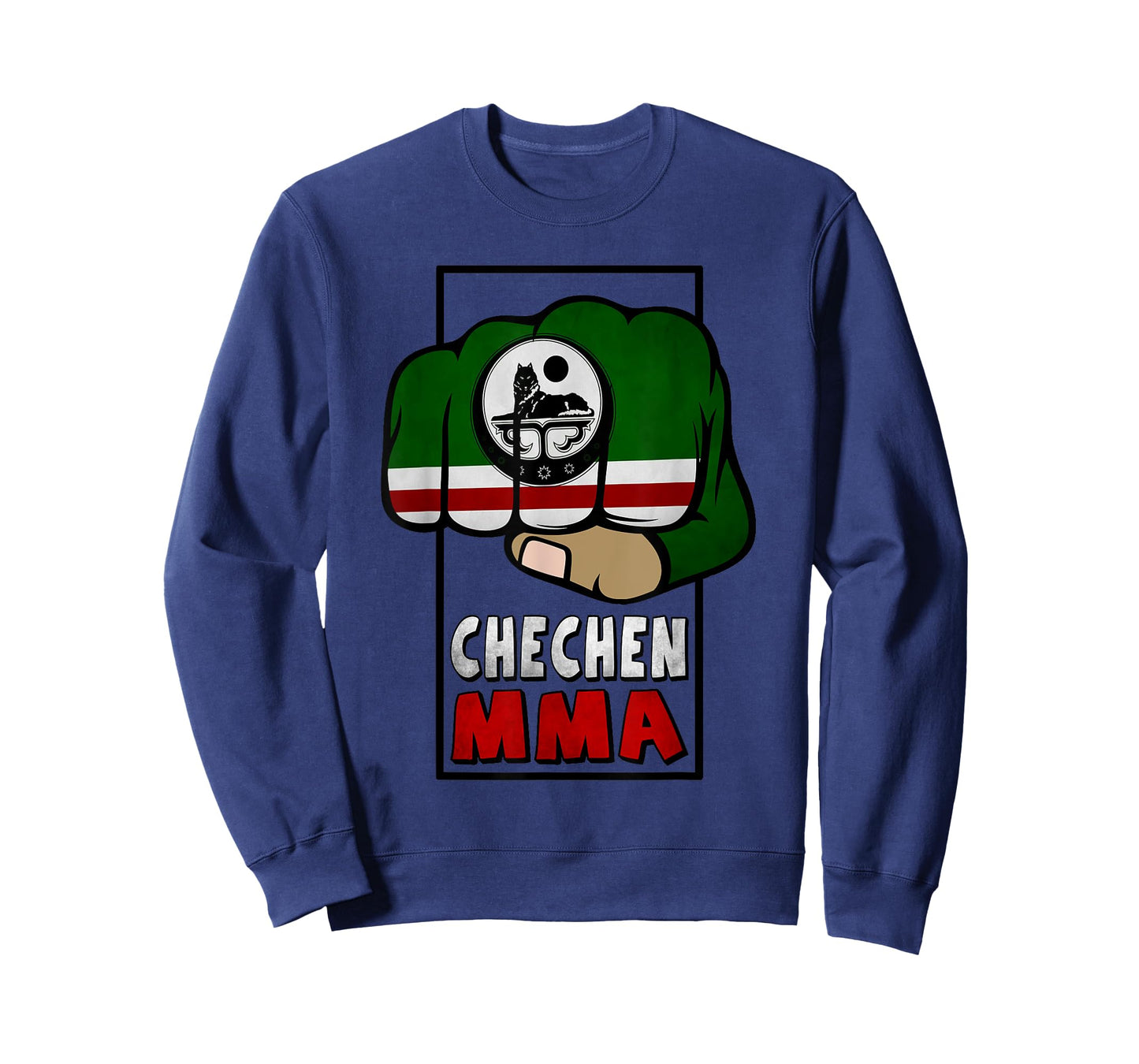 Chechen Fighter, Chechnya Flag, Chechnya Men, Chechen MMA T-Shirt