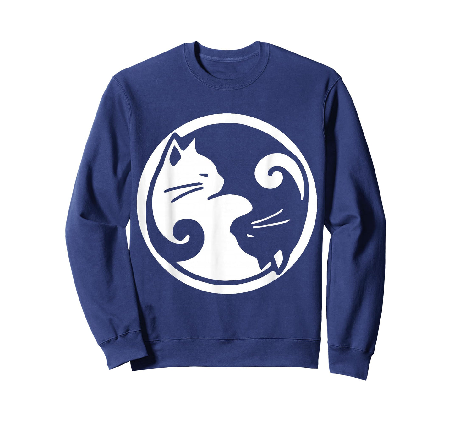 Yin Yang Cats Men Women Girls Kids T-Shirt