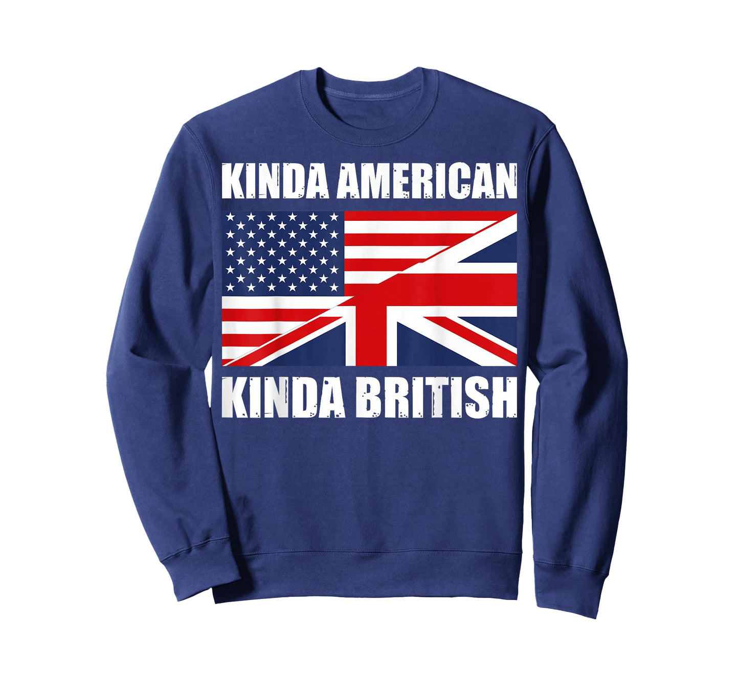 Dual Citizenship UK USA Kinda American Kinda British T-Shirt